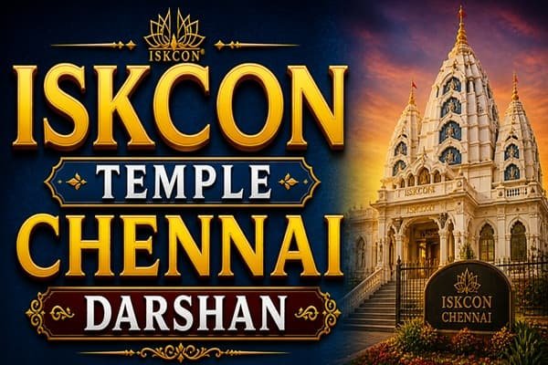 iskcon temple chennai darshan