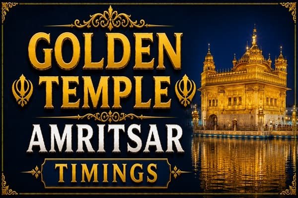 golden temple amritsar timings